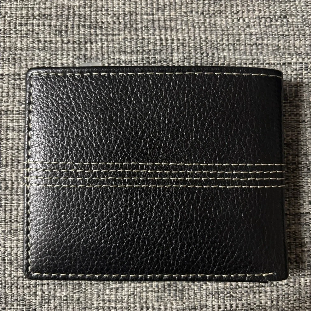 TIMBERLAND BLACK LEATHER WALLET